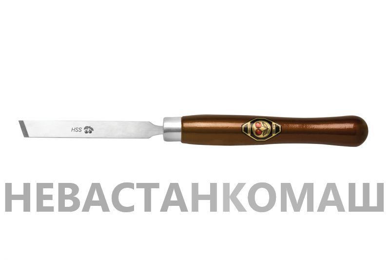 Резец плоский HSS, косой, двухстороннее лезвие, ширина 30 мм (1559030), рис.1