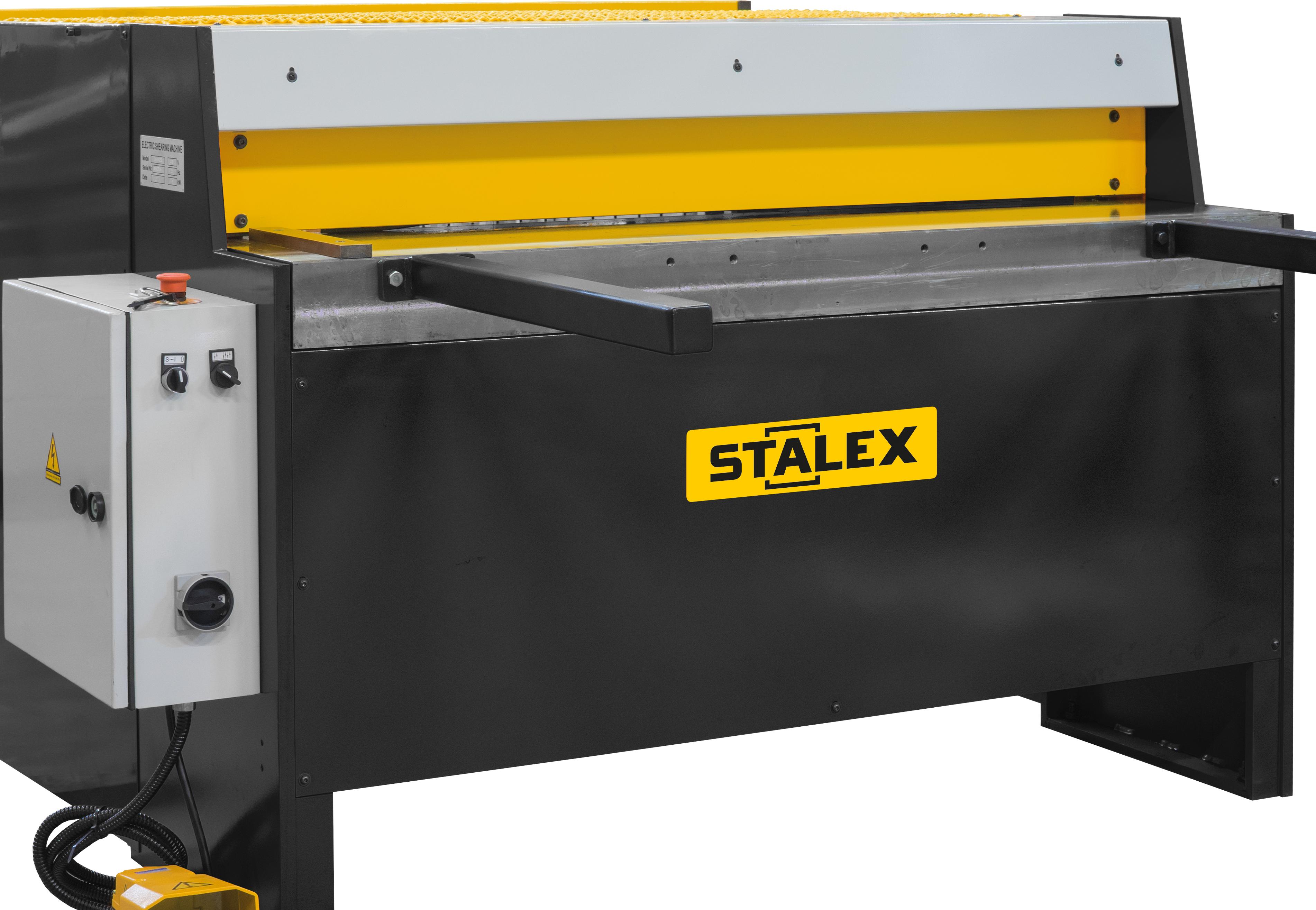 Stalex Q11-4x1250 
  Простота работы  
 Работа на станке не требует специальных знаний — управление максимально упрощено  
