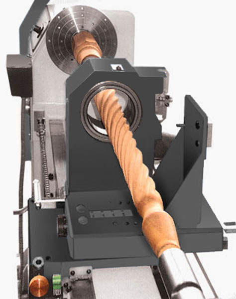 OSTERMANN CL 1201  Возможность фрезерования спиральных канелюров 